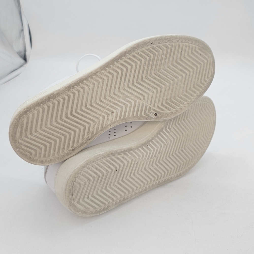 Adidas Advantage 2.0 White Metallic Heel Sneakers Women’s 6 Classic Casual Stree - Picture 9 of 9